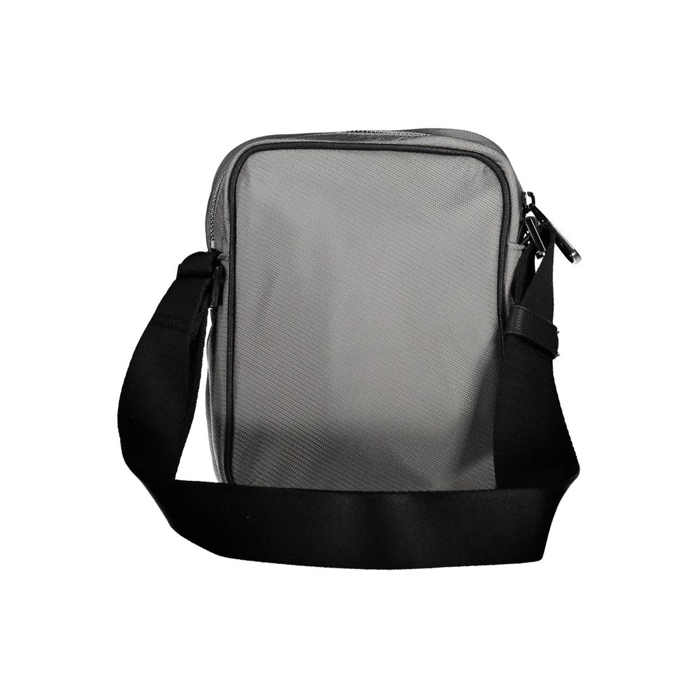 Calvin Klein Grigio Polyester Men Shoulder Bag