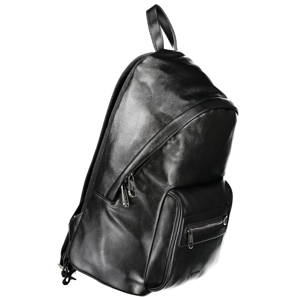 Calvin Klein Black Polyester Men's Backpack