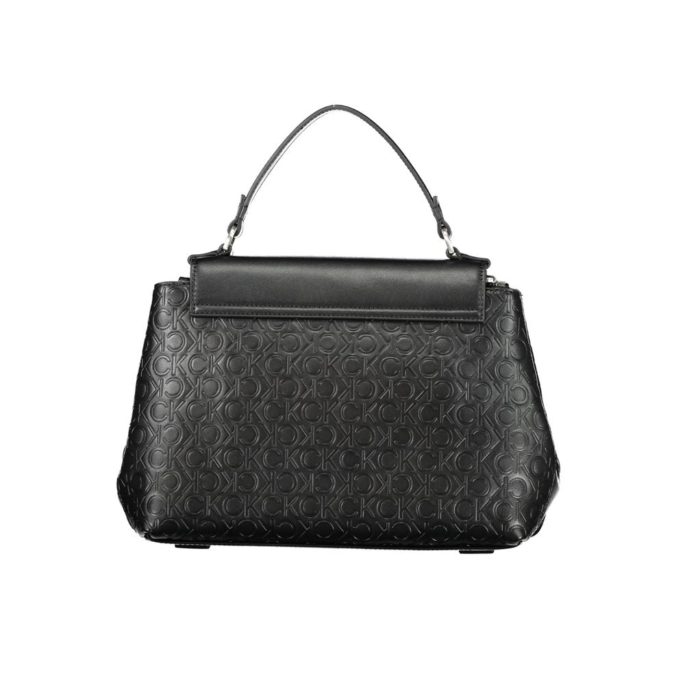 Calvin Klein Black Polyester Women Handbag