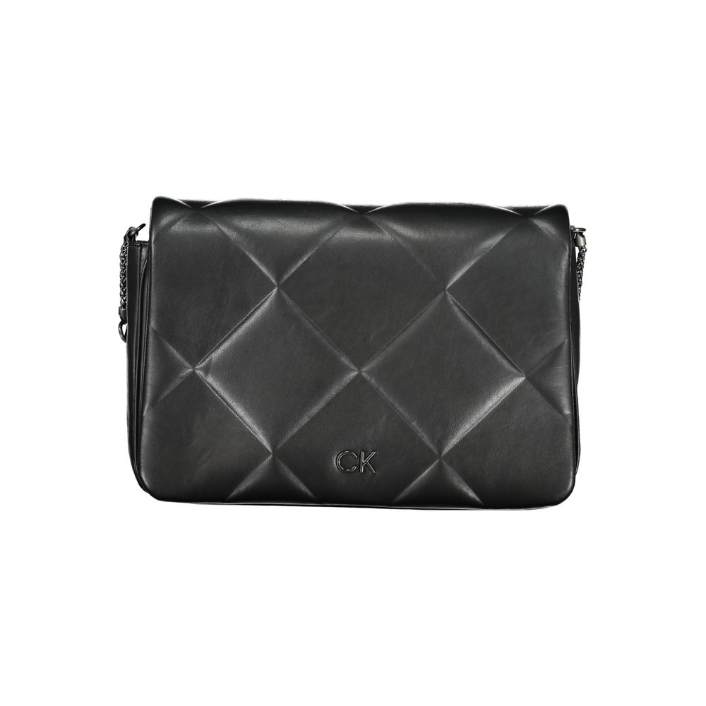 Calvin Klein Black Polyester Women's Shoulder Bag
