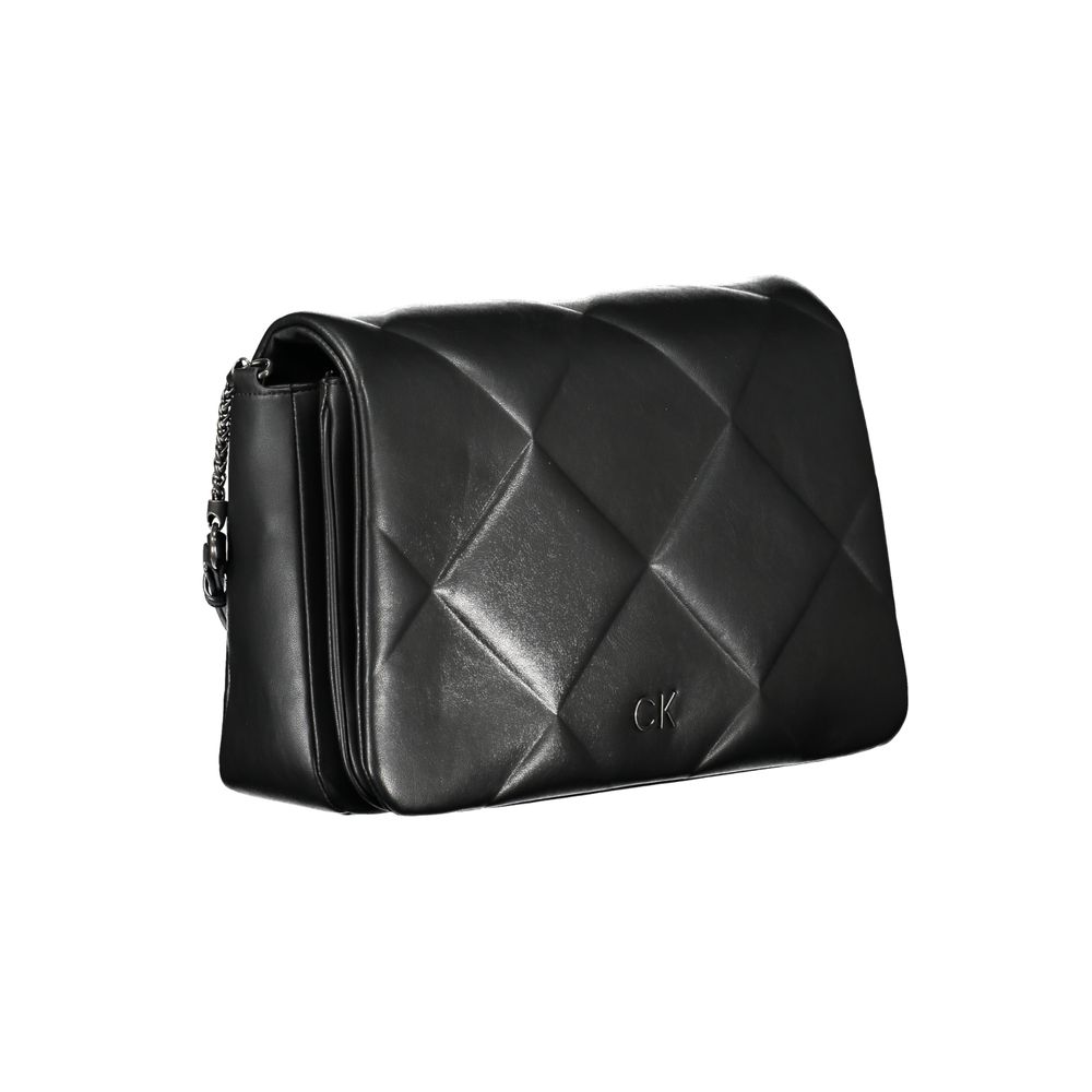 Calvin Klein Black Polyester Women's Shoulder Bag