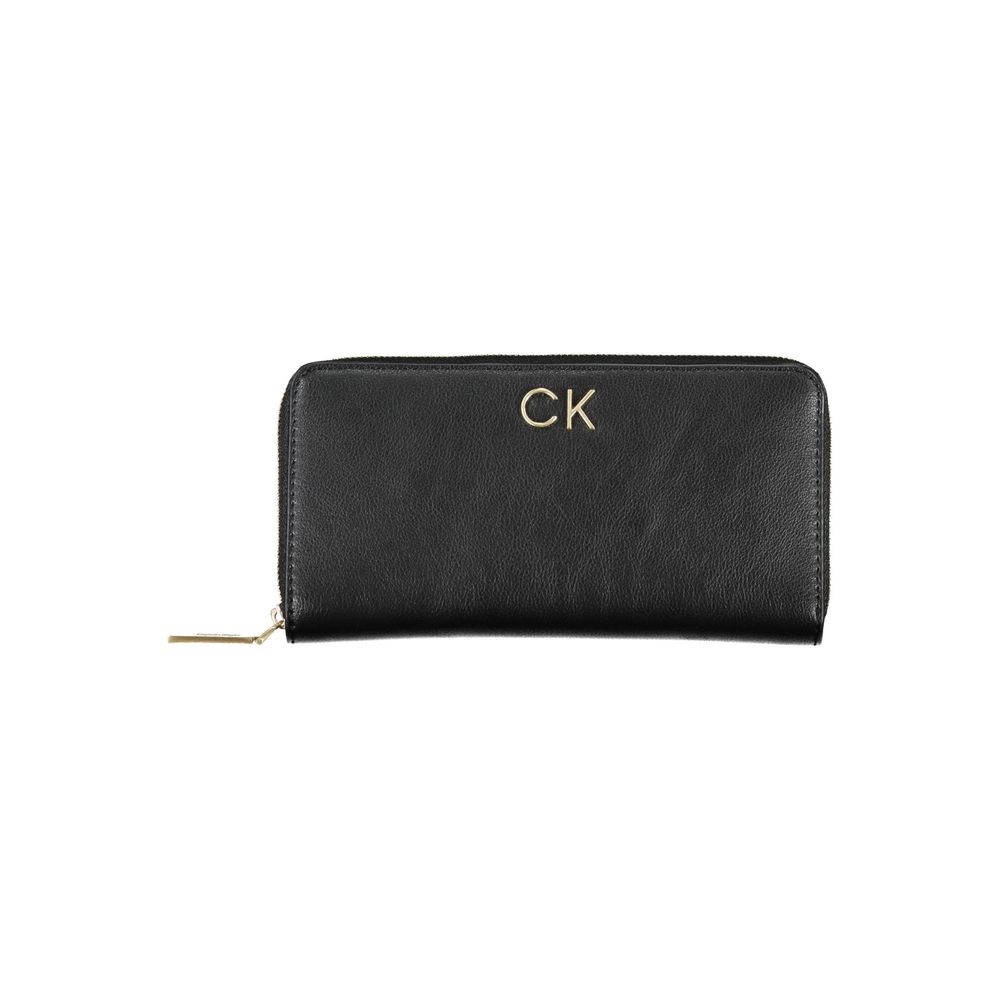 Calvin Klein Black Polyester Women Wallet