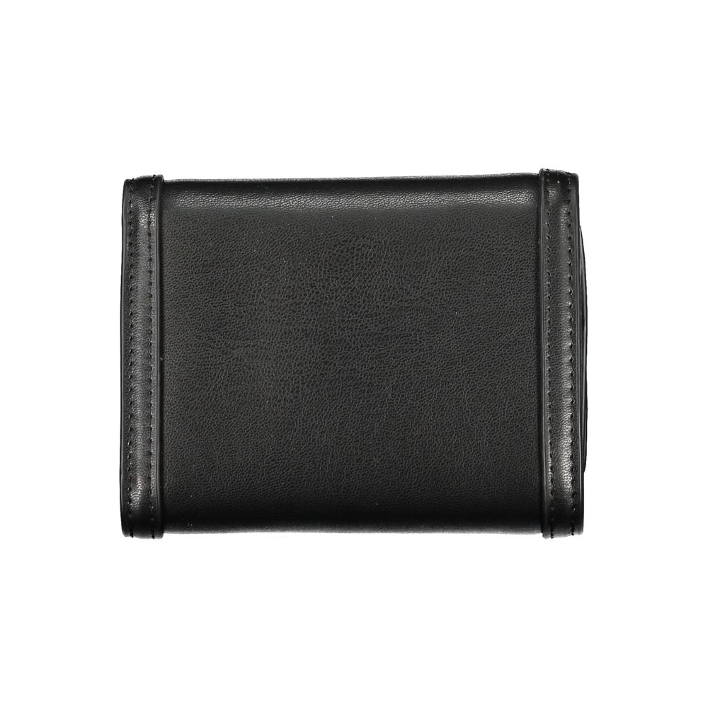 Tommy Hilfiger Black Polyurethane Women Wallet