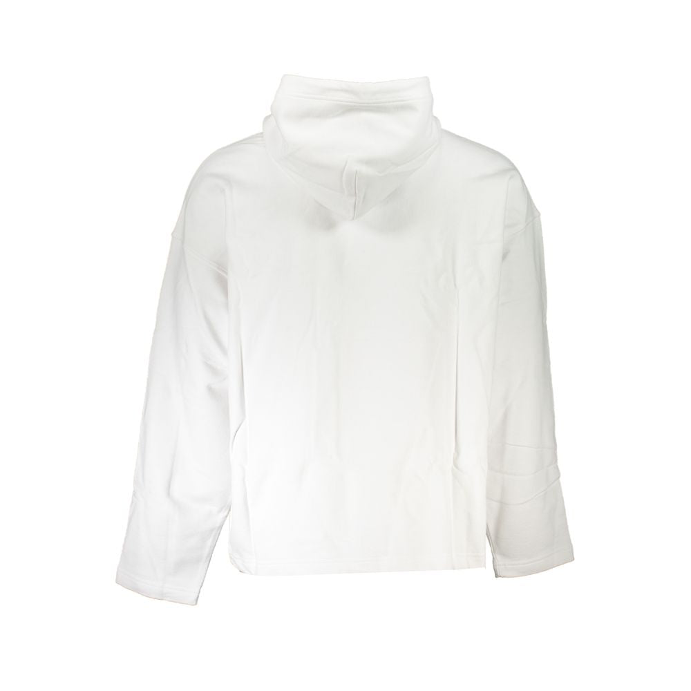 Calvin Klein Bianco Cotton Male Sweatshirt