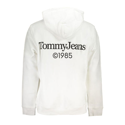 Tommy Hilfiger White Cotton Men Sweater