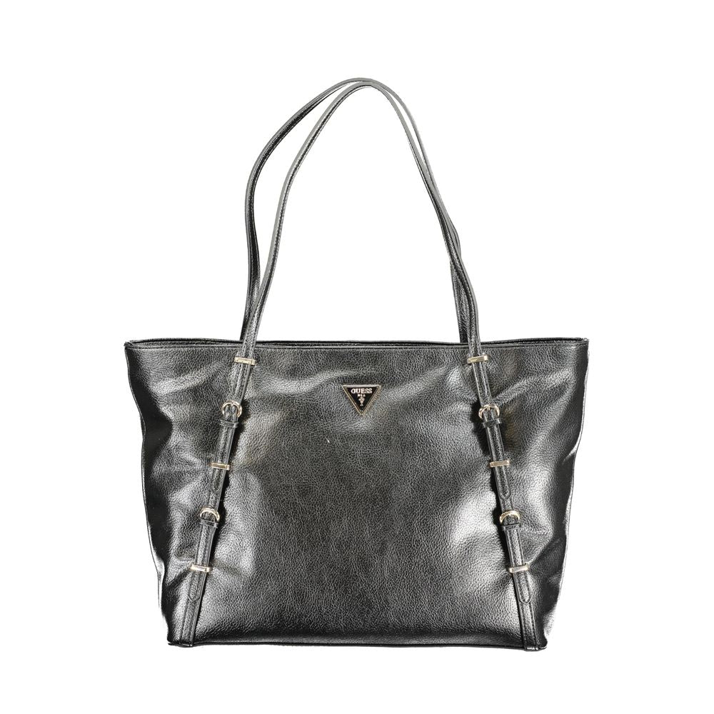 Guess Jeans Black Polyurethane Women Handbag
