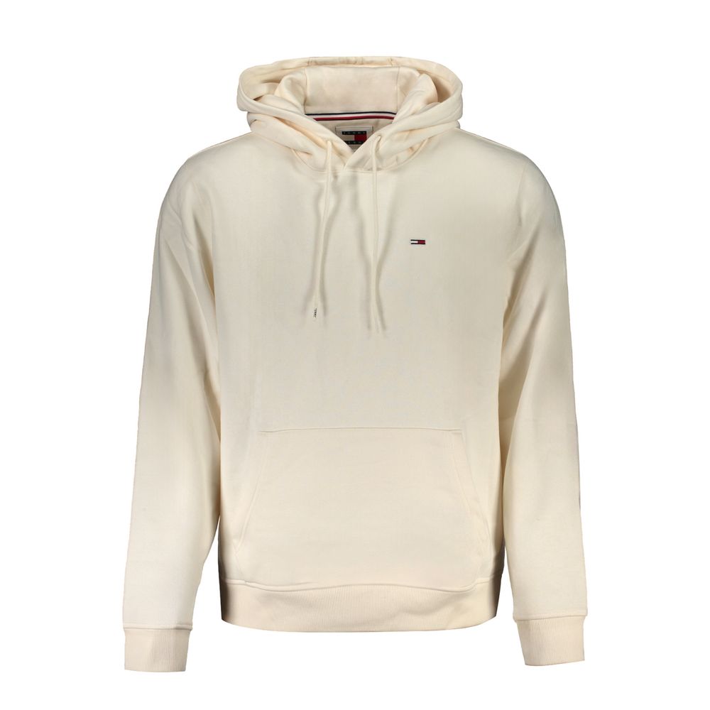 Tommy Hilfiger Bianco Cotton Men Sweatshirt