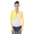 Datch Yellow Angora Women Shrug - BrandFit 88