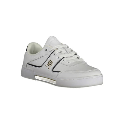 Tommy Hilfiger White Polyester Sneaker