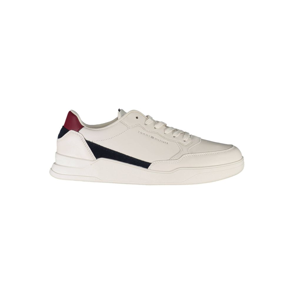 Tommy Hilfiger Bianco Leather Men Sneaker