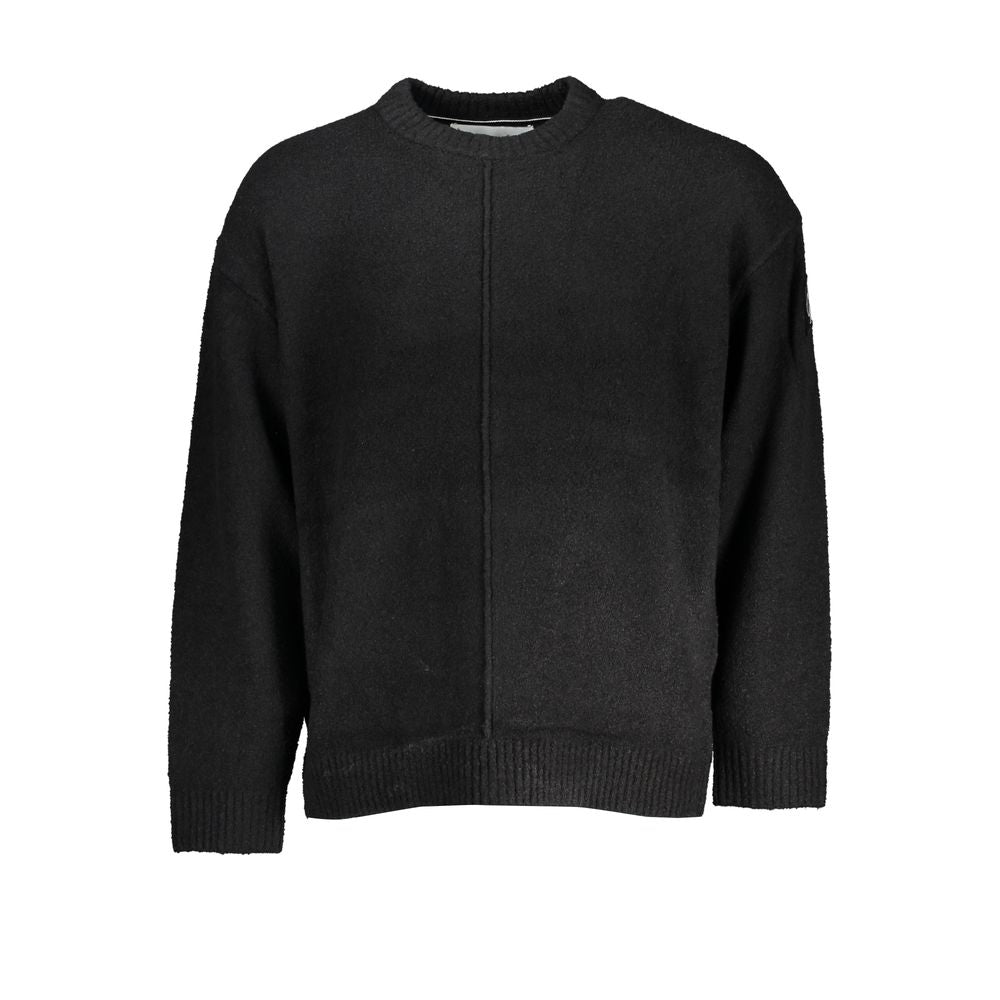 Calvin Klein Nero Cotton Men Sweater
