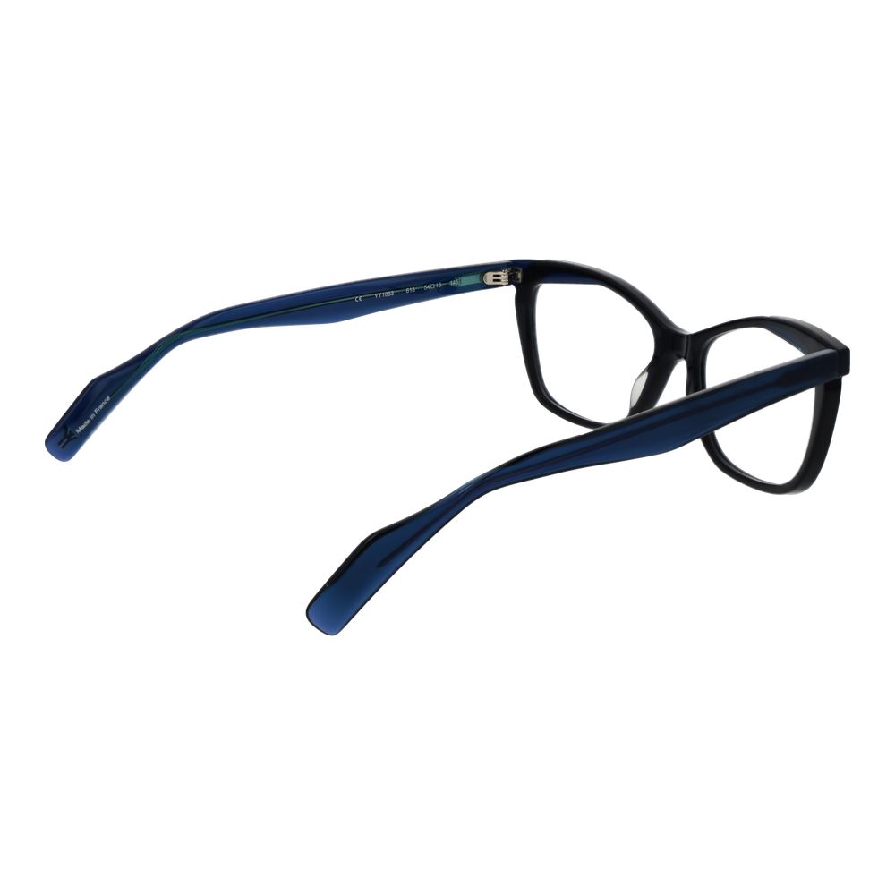 Yohji Yamamoto Blue Plastic Glasses (Frames)