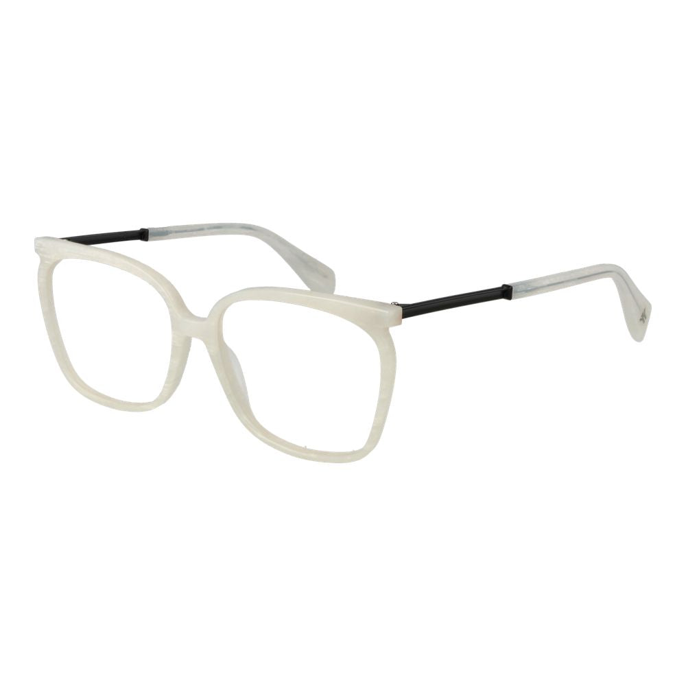 Yohji Yamamoto White Plastic Glasses (Frames)