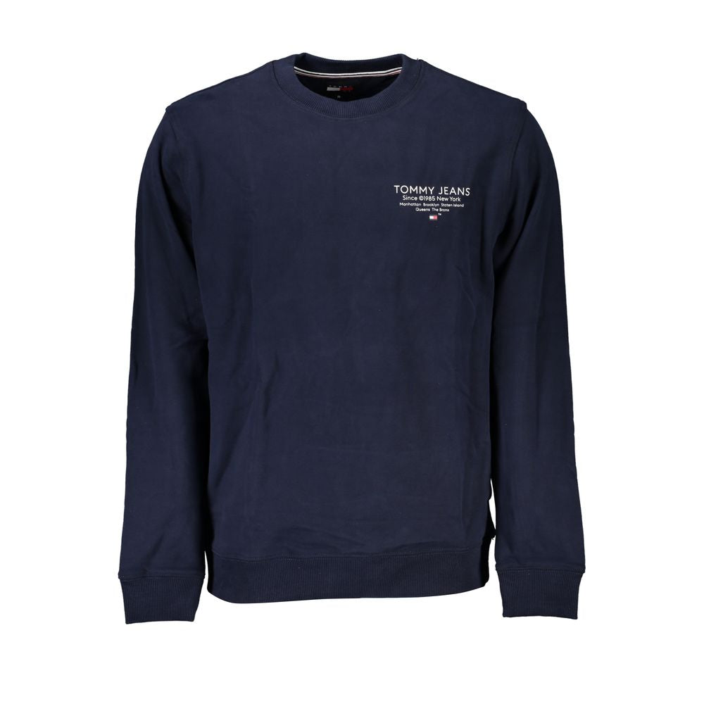 Tommy Hilfiger Blue Cotton Men Sweatshirt