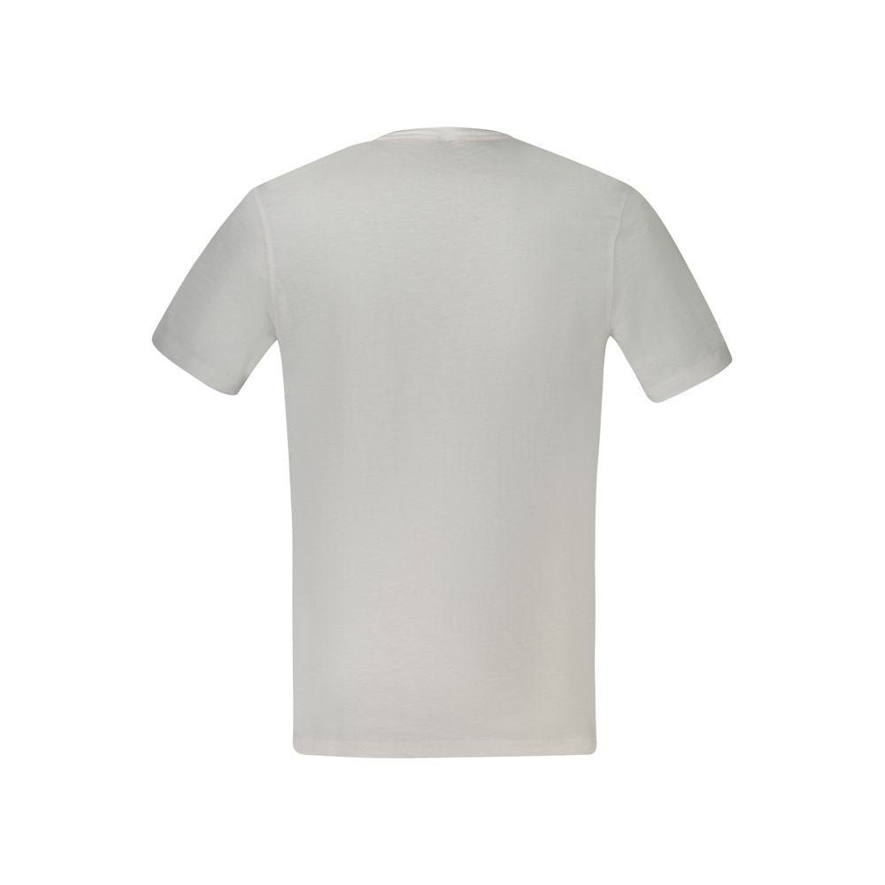 Hugo Boss White Cotton Mens T-Shirt