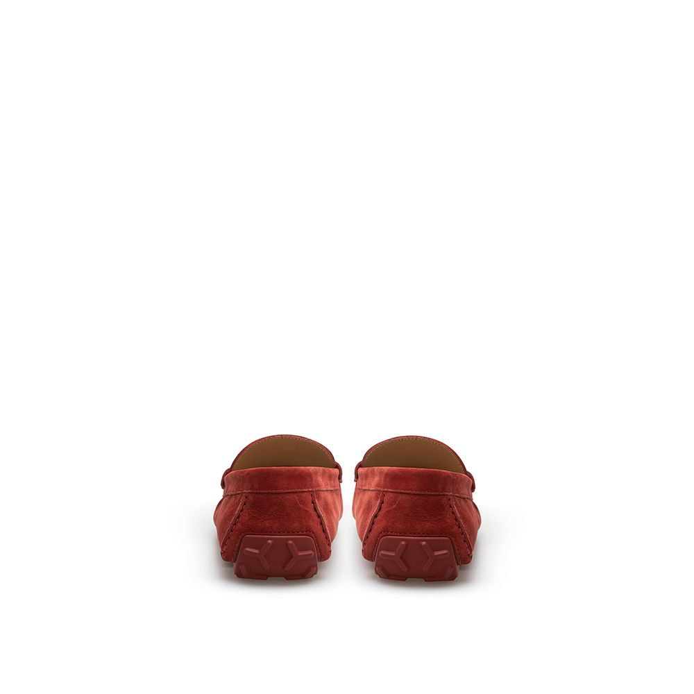 Bally Bordeaux Leather Moccassin - BrandFit 88