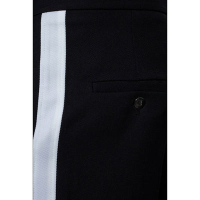 Balmain Black Cotton Jeans & Pant