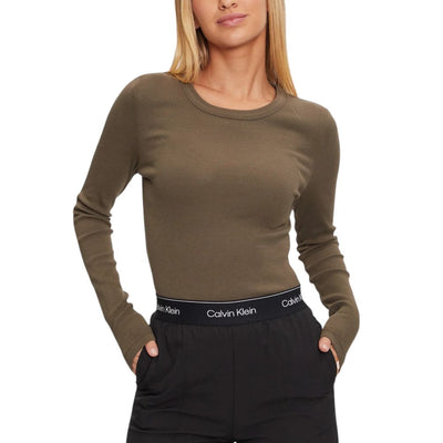 Calvin Klein Jeans Green Cotton Sportswear