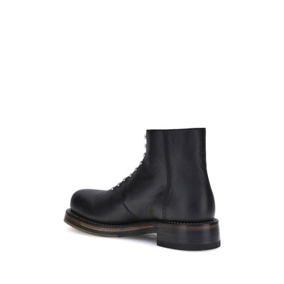 Alexander McQueen Studded leather Ankle Boots