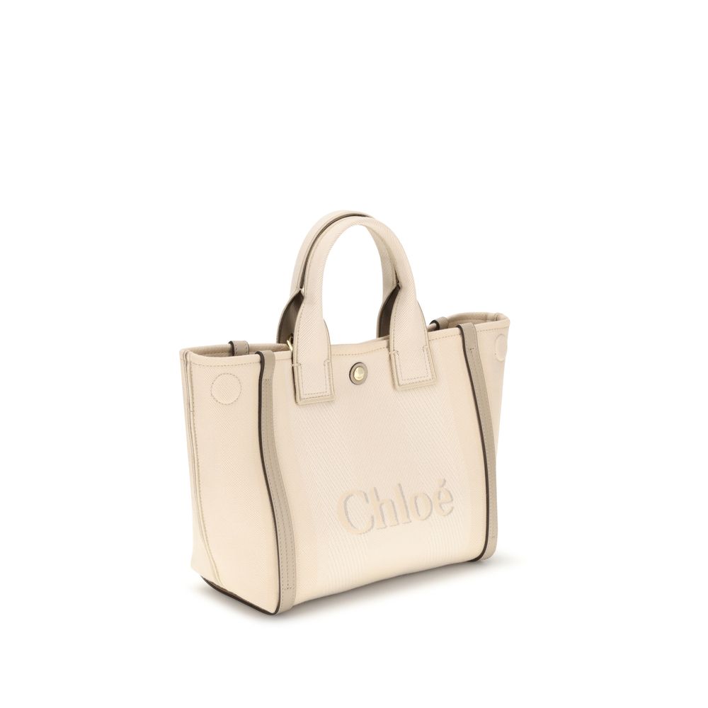 Chloé Beige Cotton Handbag - BrandFit 88