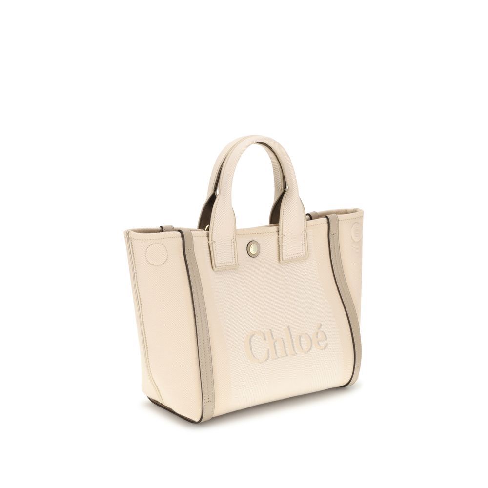 Chloé Beige Cotton Handbag - BrandFit 88