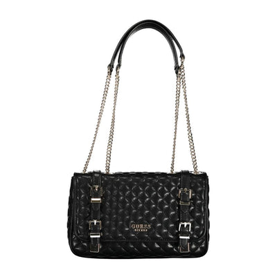 Guess Jeans Black Polyethylene Handbag