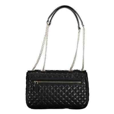 Guess Jeans Black Polyethylene Handbag