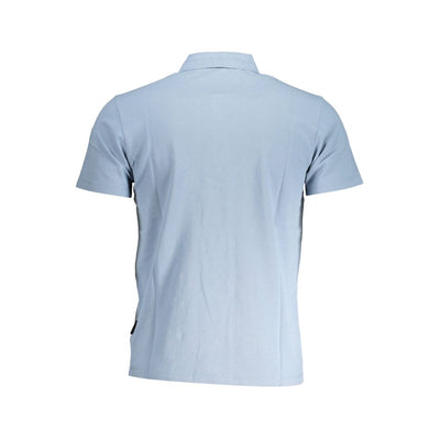 Napapijri Blue Cotton Polo Shirt