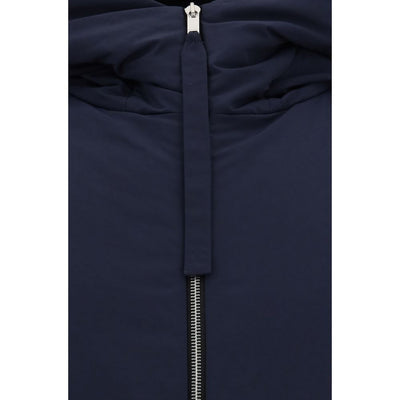 Jil Sander Blue Polyester Sleveless Jacket
