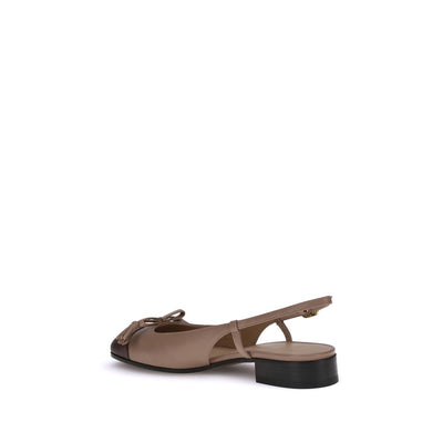 Valentino Garavani Multicolor Goatskin Ballet Flats
