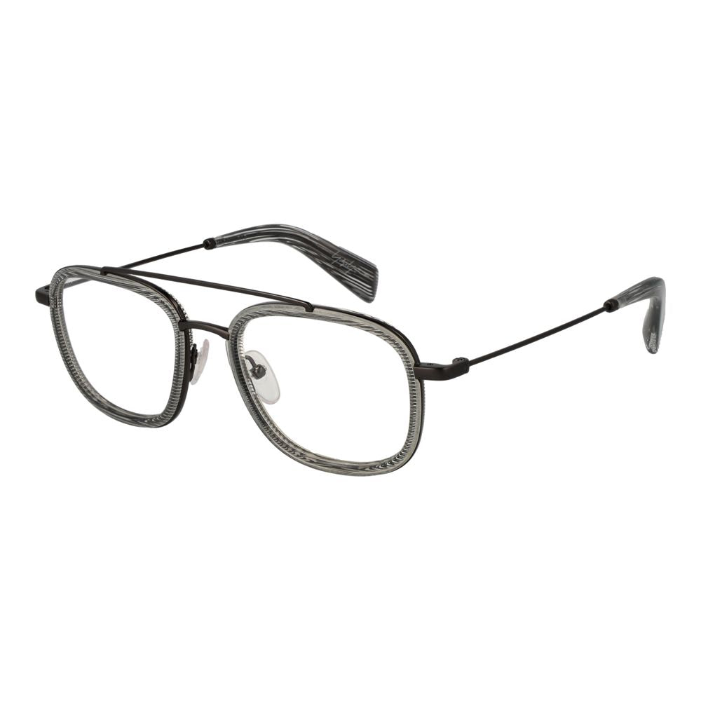 Yohji Yamamoto Gray Plastic Glasses (Frames)