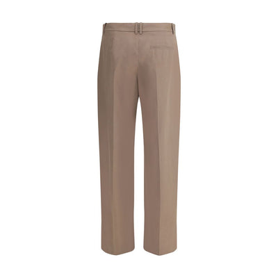 The Row Beige Cotton Casual Pants