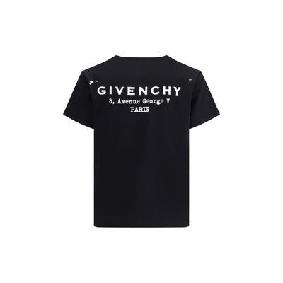 Givenchy Black Cotton T-Shirt