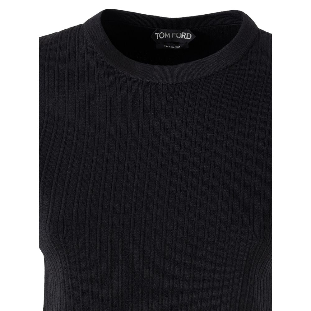 Tom Ford Black Silk T-Shirt - BrandFit 88