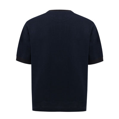 Dunhill Blue Cotton T-Shirt