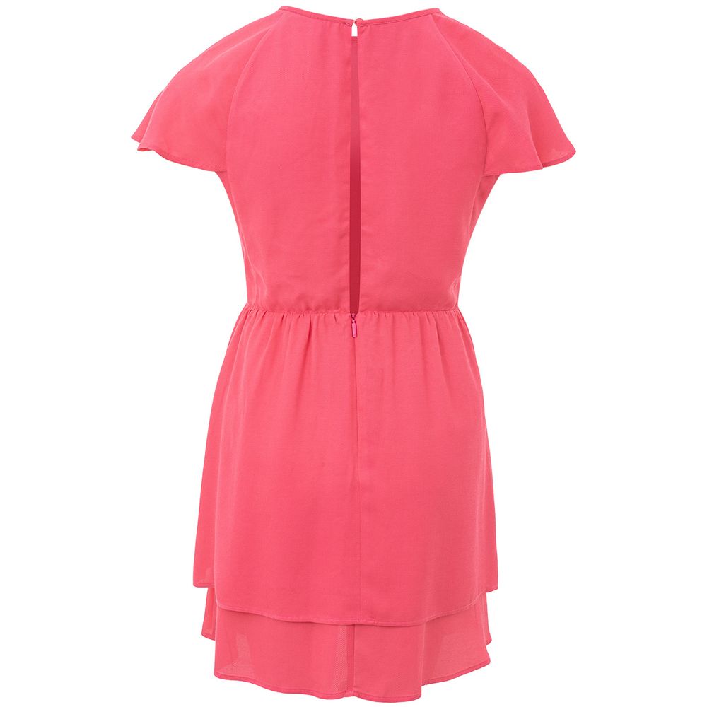 Armani Exchange Fuchsia Viscose Casual Dress - BrandFit 88