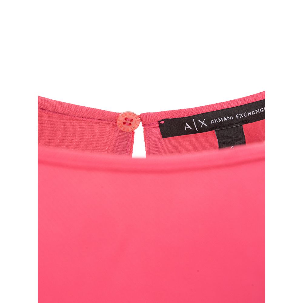 Armani Exchange Fuchsia Viscose Casual Dress - BrandFit 88