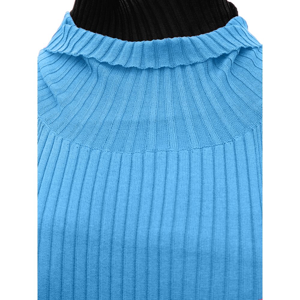 Bottega Veneta Blue Cotton Casual Dress - BrandFit 88
