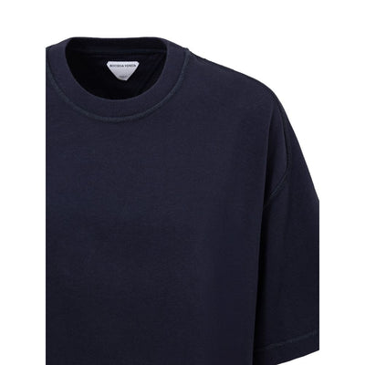 Bottega Veneta Blue Cotton T-Shirt