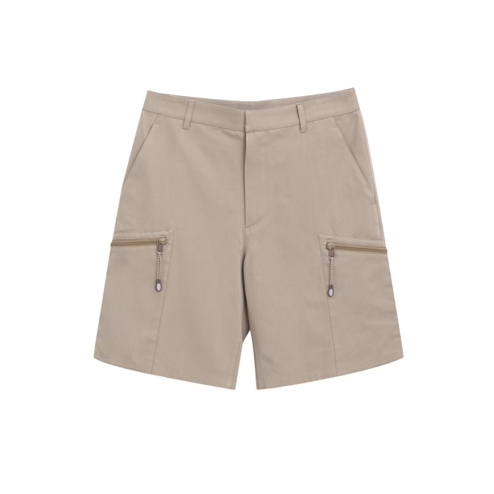 Dior Beige Cotton Cargo Shorts - BrandFit 88