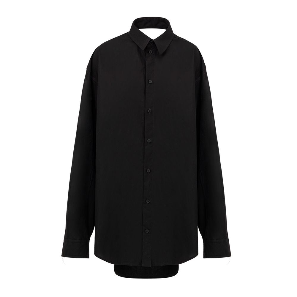 Balenciaga Black Cotton Long Dress - BrandFit 88