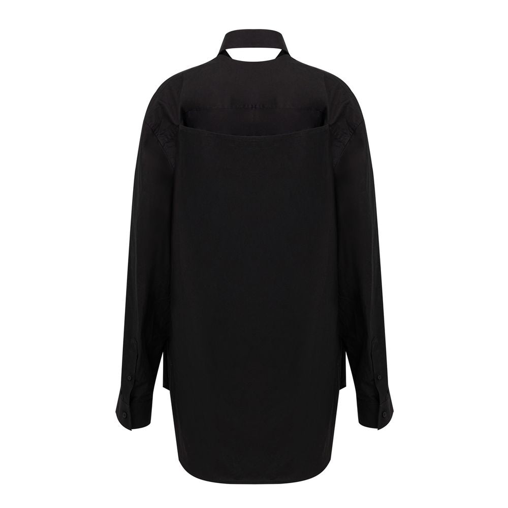 Balenciaga Black Cotton Long Dress - BrandFit 88