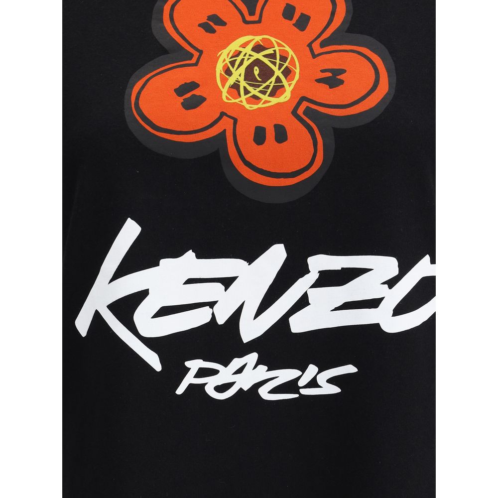 Kenzo Black Cotton T-Shirt
