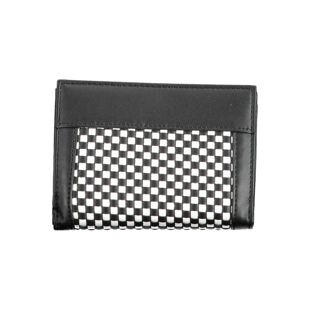 Guess Jeans Black Polyurethane Women Wallet - BrandFit 88