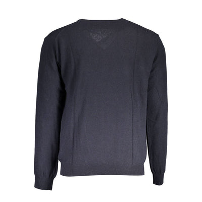 La Martina Blue Wool Sweater