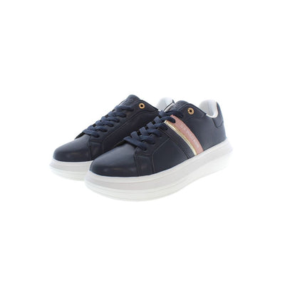 U.S. POLO ASSN. Blue Polyester Sneaker