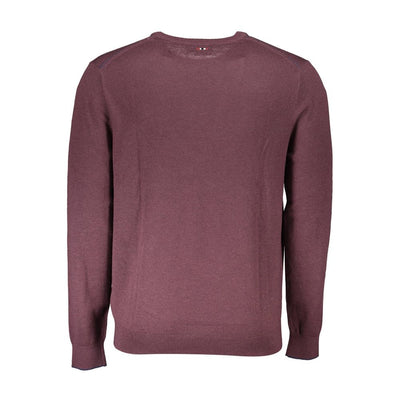Napapijri Purple Wool Sweater