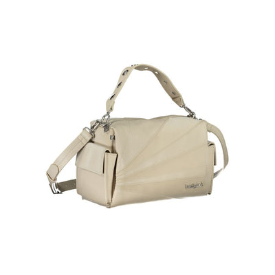 Desigual Beige Polyurethane Women Handbag