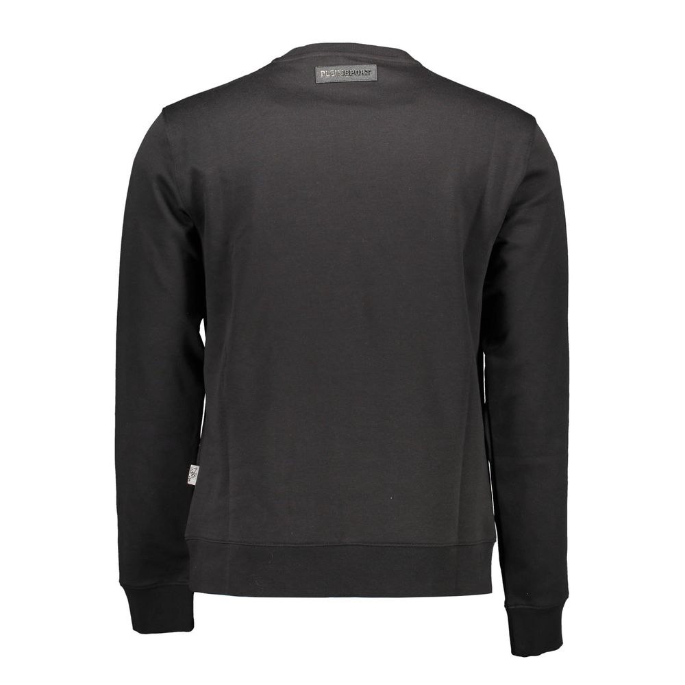 Plein Sport Black Cotton Men Sweater - BrandFit 88
