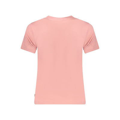 Guess Jeans Pink Cotton Women T-Shirt